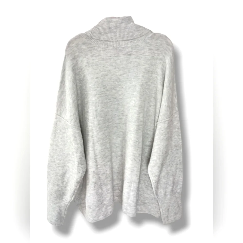 NWT Vince Camuto Silver Heather Turtleneck Sweater  🩶 XXL - Picture 5 of 9